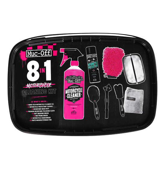 Muc-Off 8 in 1 Motorcycle Cleaining Kit