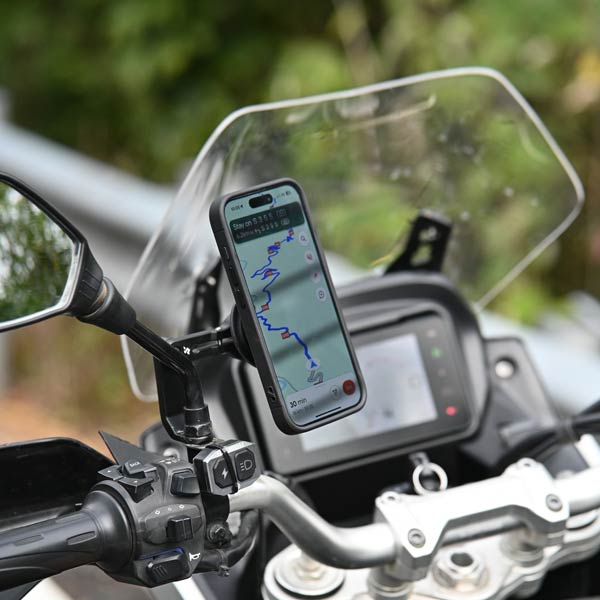 OUTPLORER Quick Launch Mirror Stem Mount (motorcycle)