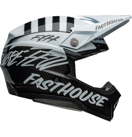 **BELL Moto-10 SPHERICAL Fasthouse Mod Squad White/Black