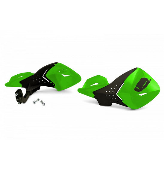 UFO Escalade Handguards - Green/Black