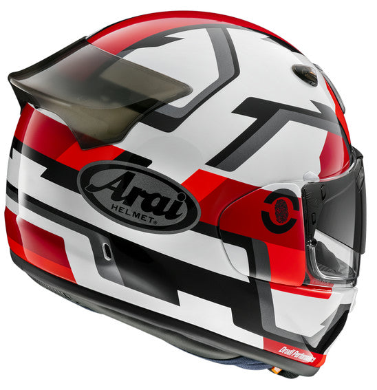 **Arai QUANTIC Adult Road Helmet (made in Japan) - Face Red
