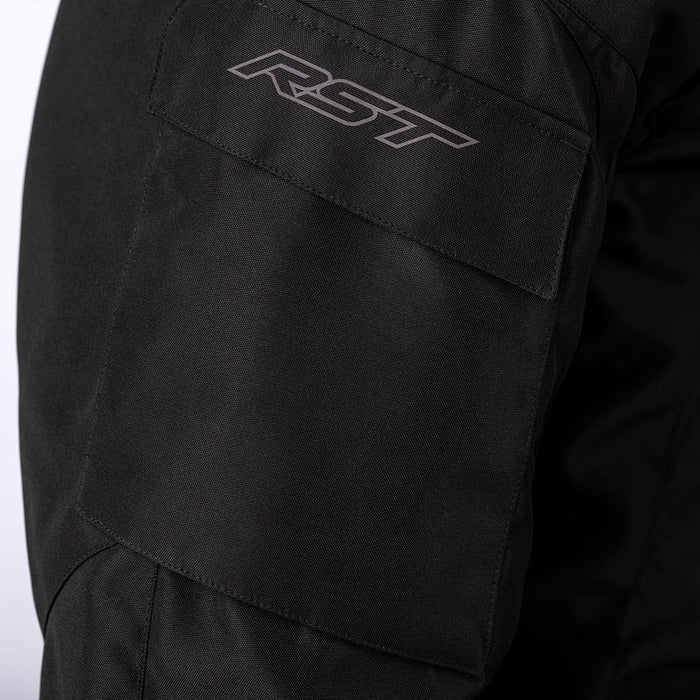 *RST ALPHA 5 RL CE TEXTILE SHORT LEG PANT - Black