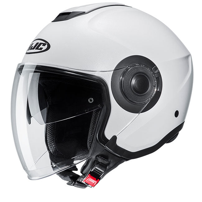 HJC i40 Semi Flat White Open Face Helmet - Size XS