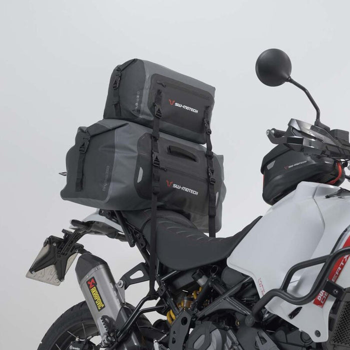 SW MOTECH Tail Bag Drybag 18L Weatherproof Grey Black