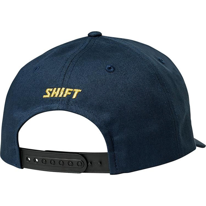 SHIFT CORP Snapback Hat - NAVY/GOLD