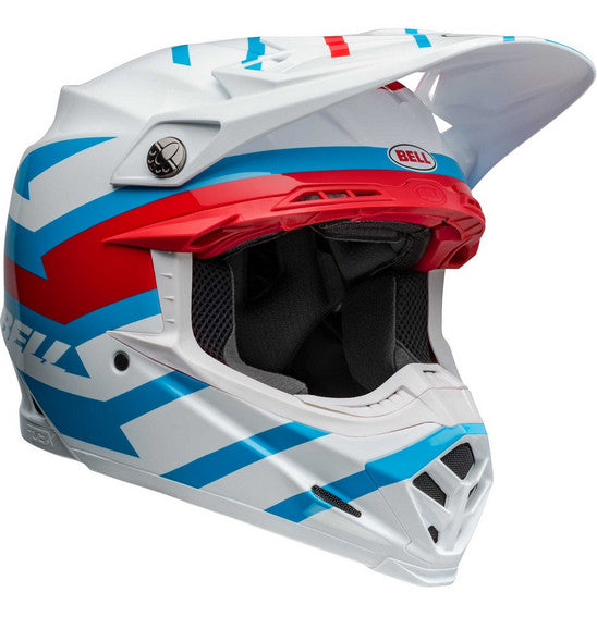 **BELL Moto-9S FLEX Banshee Gloss White/Red