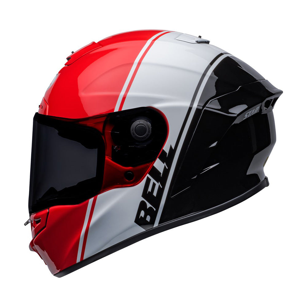 BELL Star DLX MIPS Road Helmet Red/White — FORZA