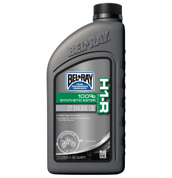 **BelRay H1-R Racing 100% Synthetic Ester 2T Engine Oil 1L