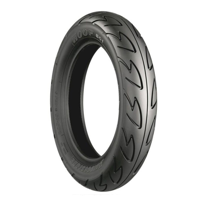 ** Bridgestone B01 Hoop Tubeless Front or Rear 10 inch Scooter Tyre (44J) - 80/90-10