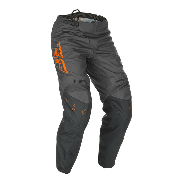 Fly Racing F-16 Youth MX Pants - Grey / Orange