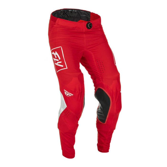 FLY Racing Lite Hydrogen Adult MX Pants - Red / White