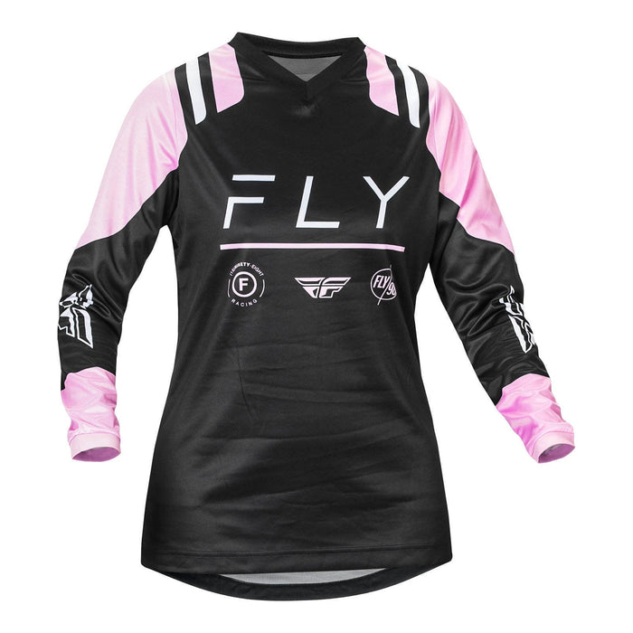 FLY Racing Womens F-16 MX Jersey - Black / Lavender