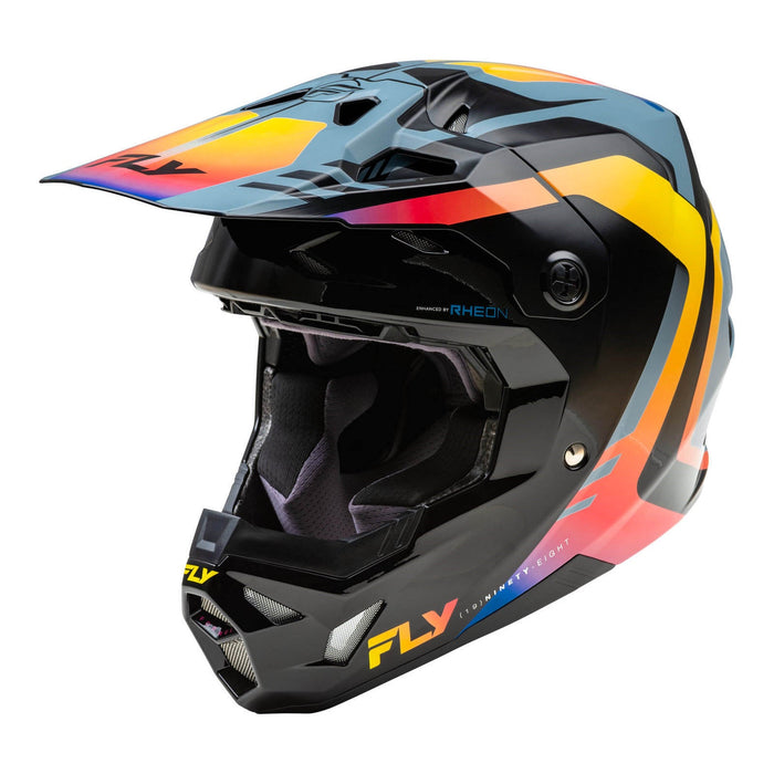 FLY Racing Formula Cp Krypton MX Helmet - Grey/Black/Electric Fade