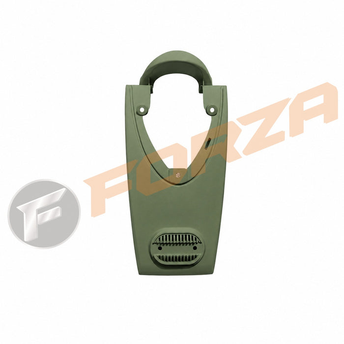 FORZA Capri 50 4T Front Center Cover - Matt Green