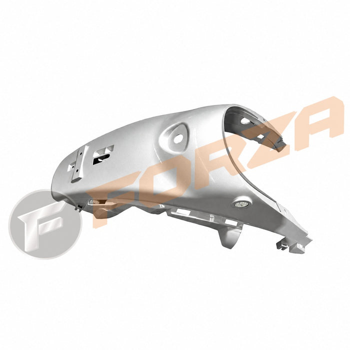 FORZA Capri 50 4T Rear Center Cover - Silver