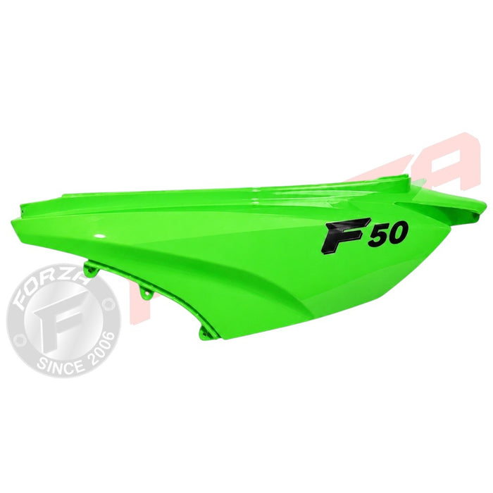 FORZA F50 4T Rear LH Side Upper Panel - Green