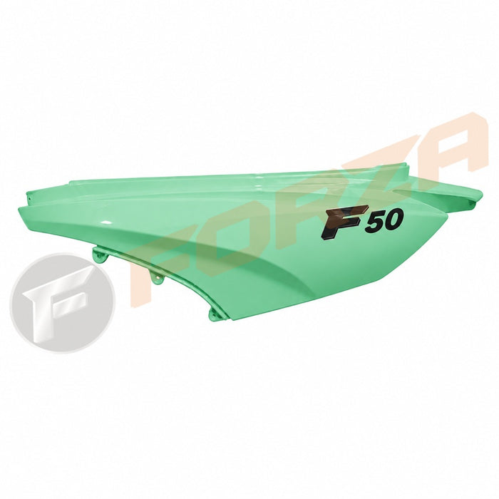 FORZA F50 4T Rear LH Side Upper Panel - Teal
