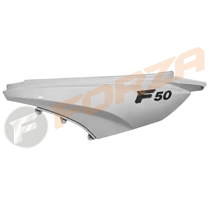 FORZA F50 4T Rear LH Side Upper Panel - Silver