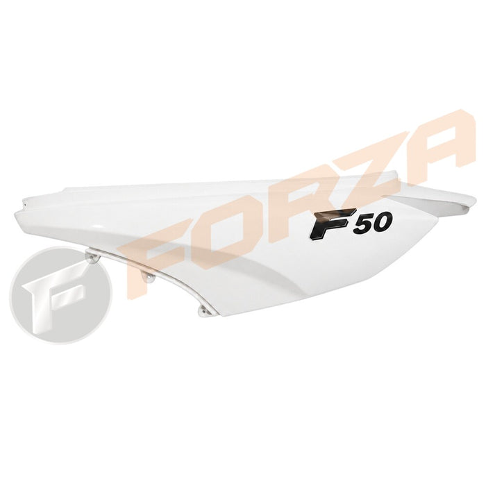 FORZA F50 4T Rear LH Side Upper Panel - White