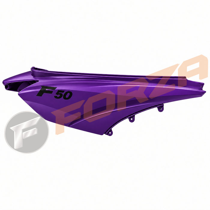 FORZA F50 4T Rear RH Side Upper Panel - Purple
