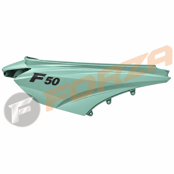 FORZA F50 4T Rear RH Side Upper Panel - Teal