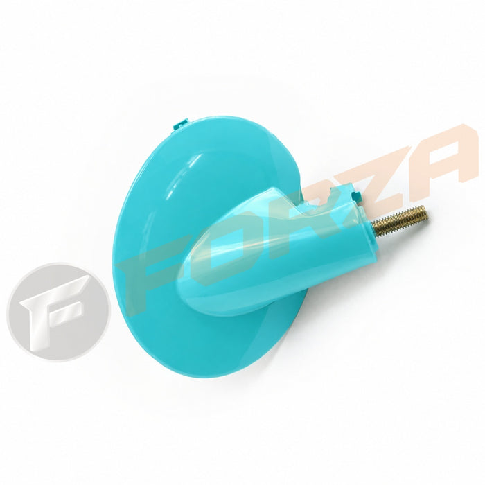 FORZA Capri 50 4T Front LH Indicator Holder - Cyan