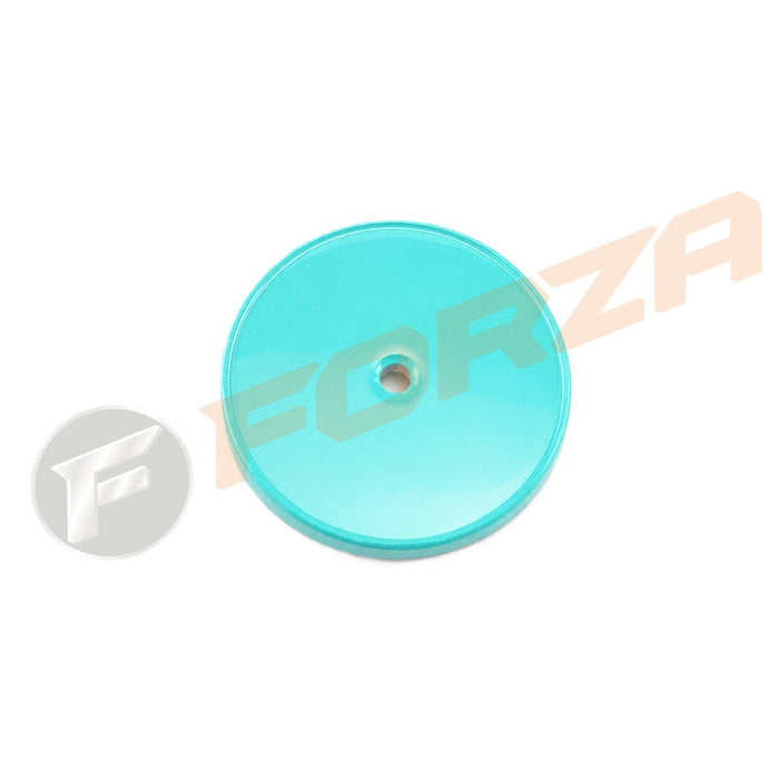 FORZA Capri 50 4T Rear Side Cover reflector seat - 1pc - Cyan