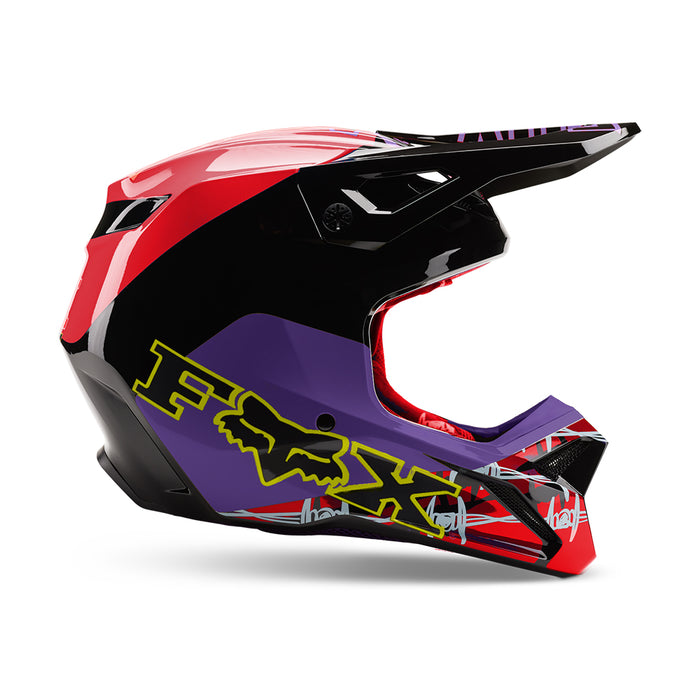 FOX V1 Barbed Wire Mips ECE Adult MX Helmet