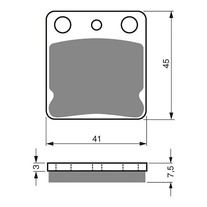 **GOLDfren Brake Pads - Off-Road Racing GF144-K5 (PR11)