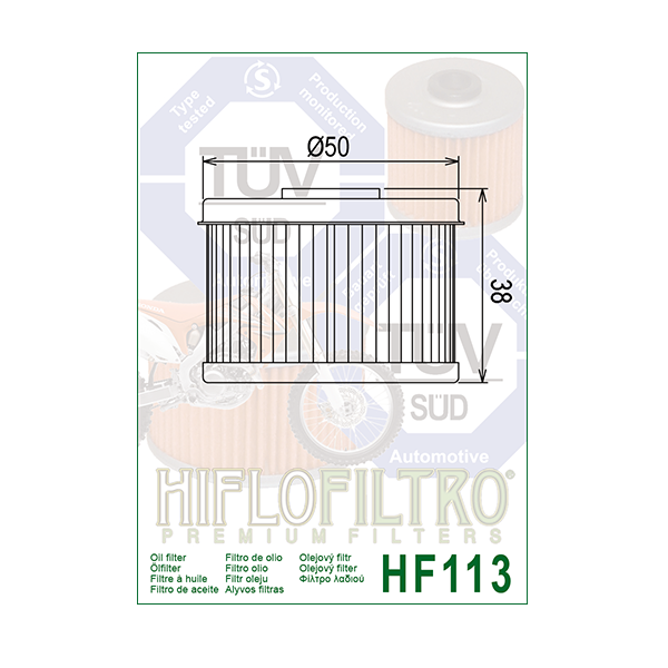 Hi-Flow HF113 Oil Filter