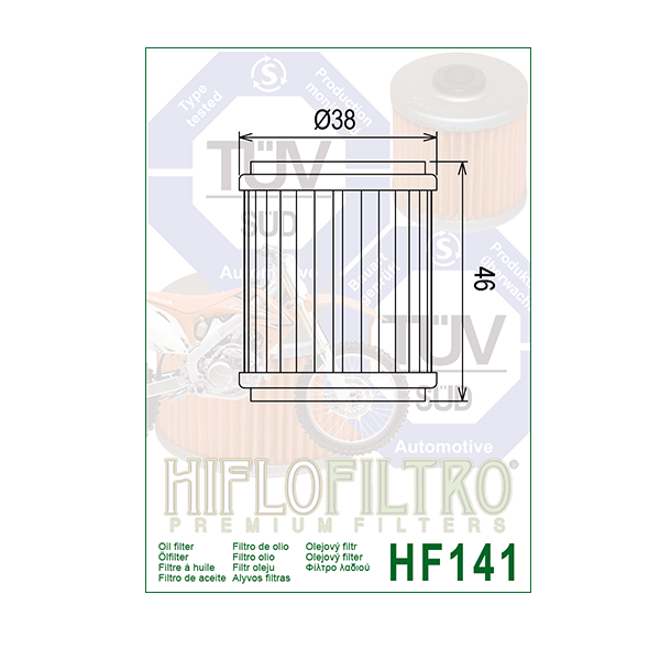 Hi-Flow HF141 Oil Filter