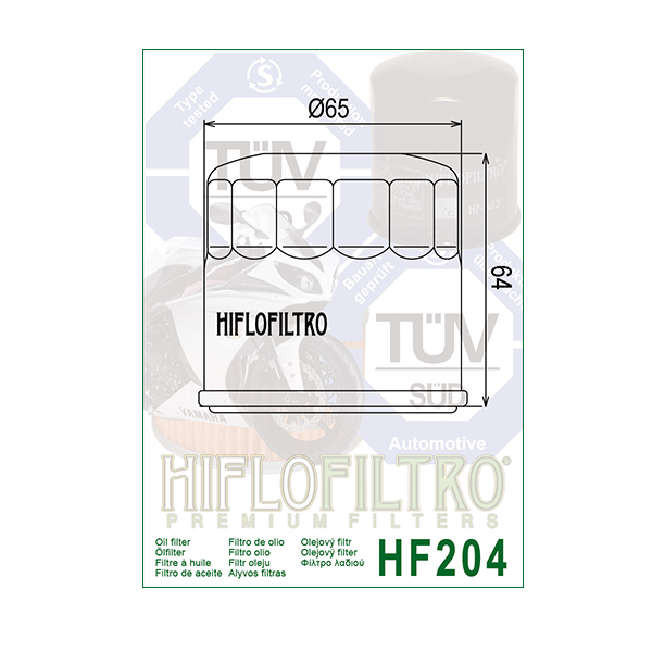 Hi-Flow HF204 Oil Filter