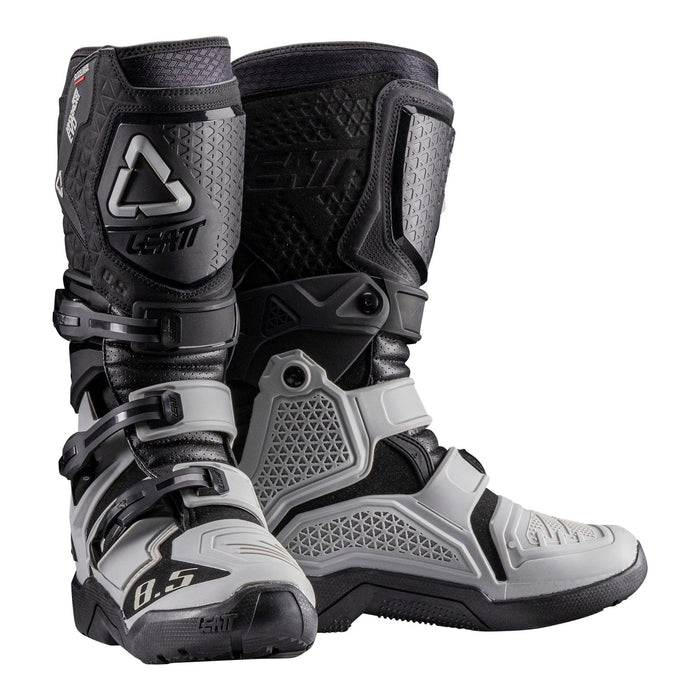**LEATT 8.5 ADV HydraDri Adult MX Boots - Black Grey