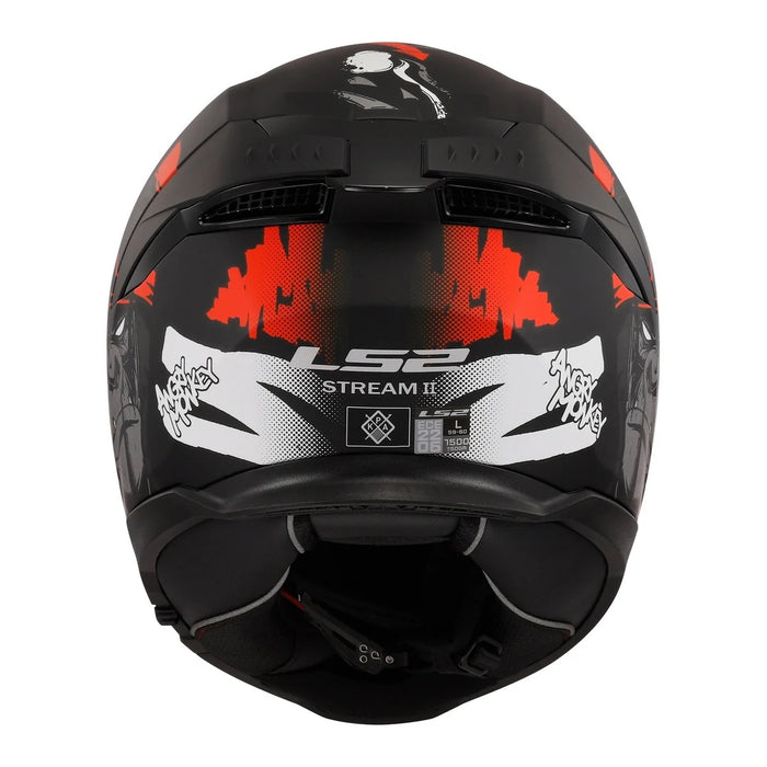 LS2 FF808 Stream II Angry Monkey Road Helmet
