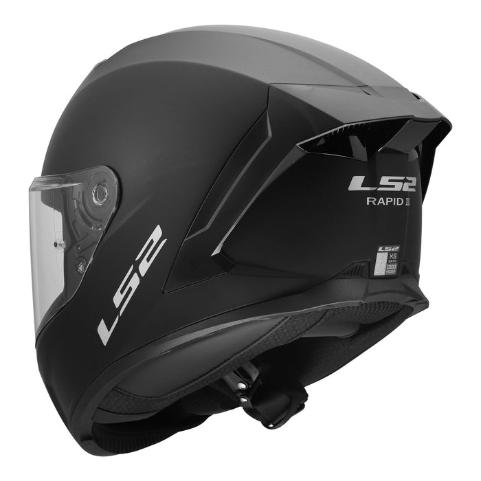 **LS2 FF820 Rapid II Road Helmet - Matt Black