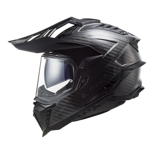 LS2 MX701 Explorer Carbon Solid - Gloss Carbon