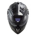 LS2 MX701 Explorer Carbon Solid - Gloss Carbon