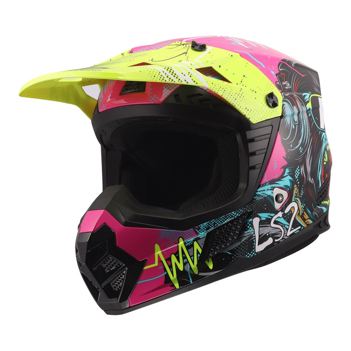 **LS2 MX706J COZ Gorilla Junior MX Helmet