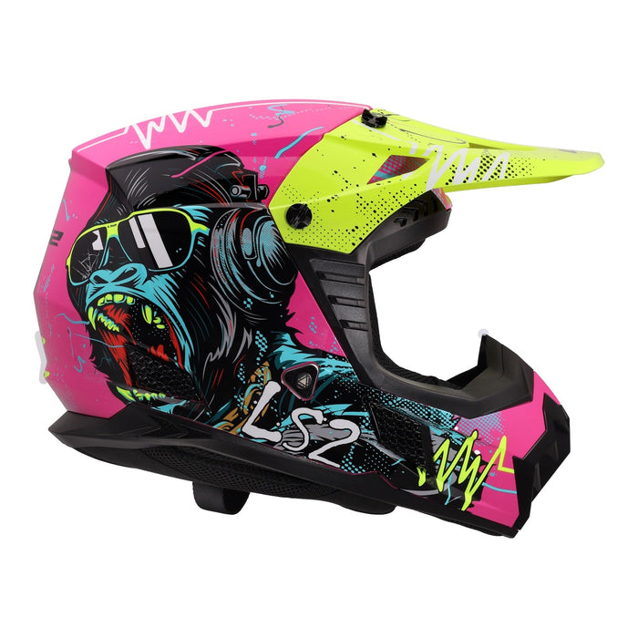 **LS2 MX706J COZ Gorilla Junior MX Helmet