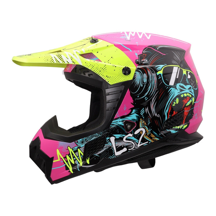**LS2 MX706J COZ Gorilla Junior MX Helmet