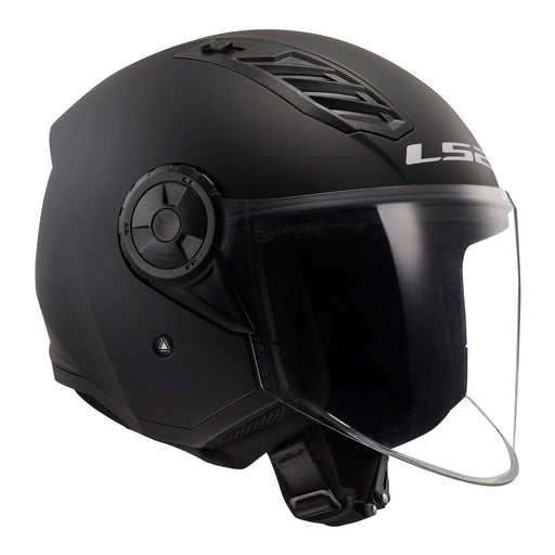LS2 OF616 Airflow II Helmets - Matte Black 06
