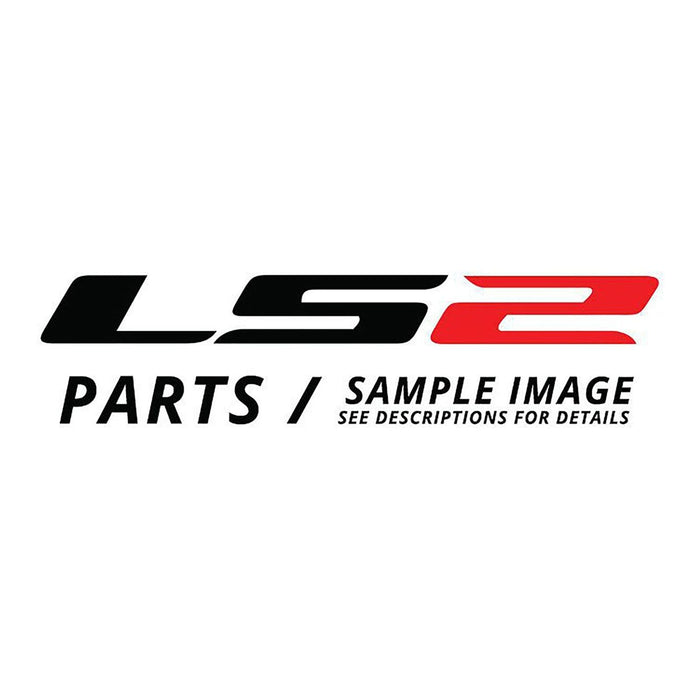 LS2 FF369 / FF384 / FF351 / FF352 Visor - Iridium Silver
