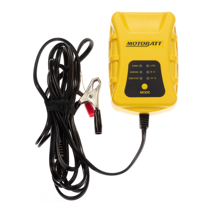 **MOTOBATT Charger TECH1 6v/12v 1.0A