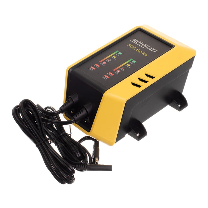 **MOTOBATT Charger Dual Bank 12v 2.0A