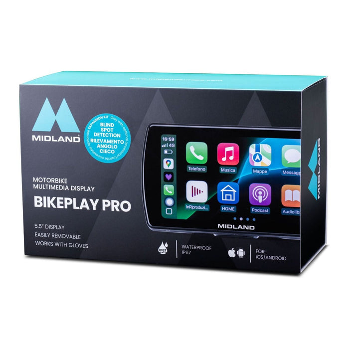 MIDLAND Bikeplay Pro Moto Multimedia 5.5-Inch Screen
