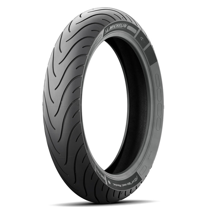 **MICHELIN 17 inch Pilot Street Radial 54H Front Road Tyre 110/70 -17