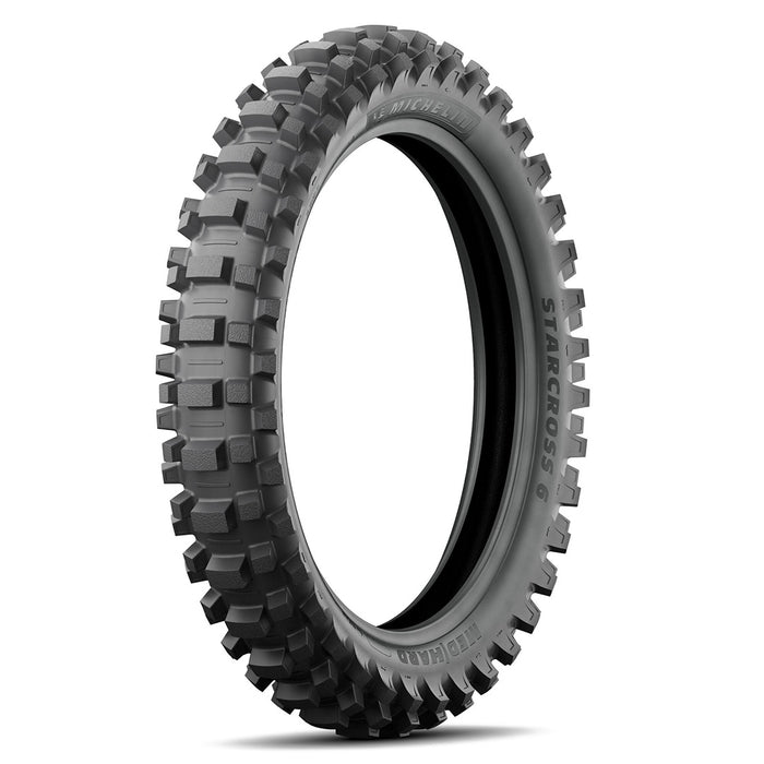 **MICHELIN Starcross 6 Medium Hard 19 inch Rear MX Tyre 110/90-19 Bias 62M