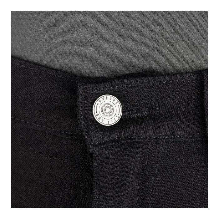 Oxford AA Super Stretch Men's Jean - Black (Short)