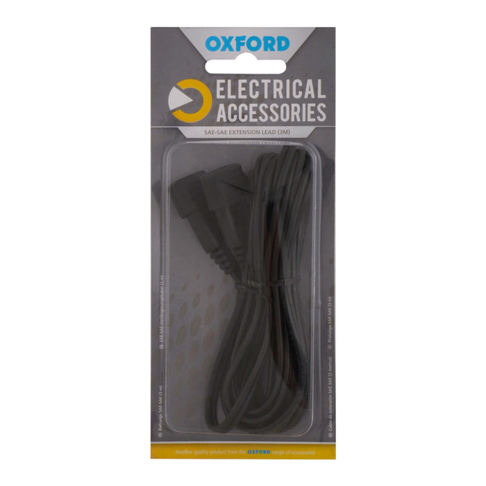 **Oxford Oximiser Pro SAE Connecting Lead 3m