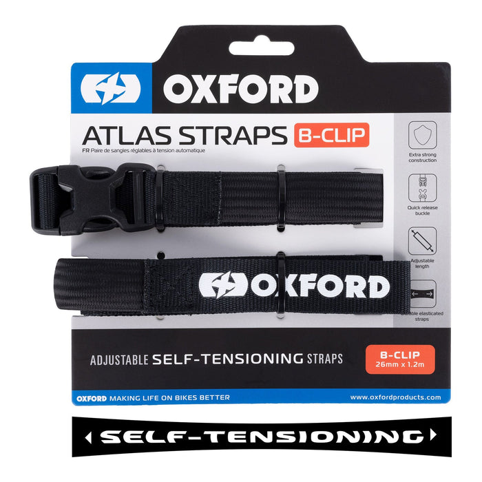 Oxford Atlas B-clip 26mm X 1.2m (Pair)